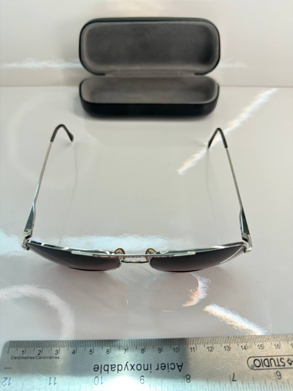 Blueprints Trace Eyeglasses | Tinted Lenses | Made in Italy | Hard Case Included - Picture 10 of 13